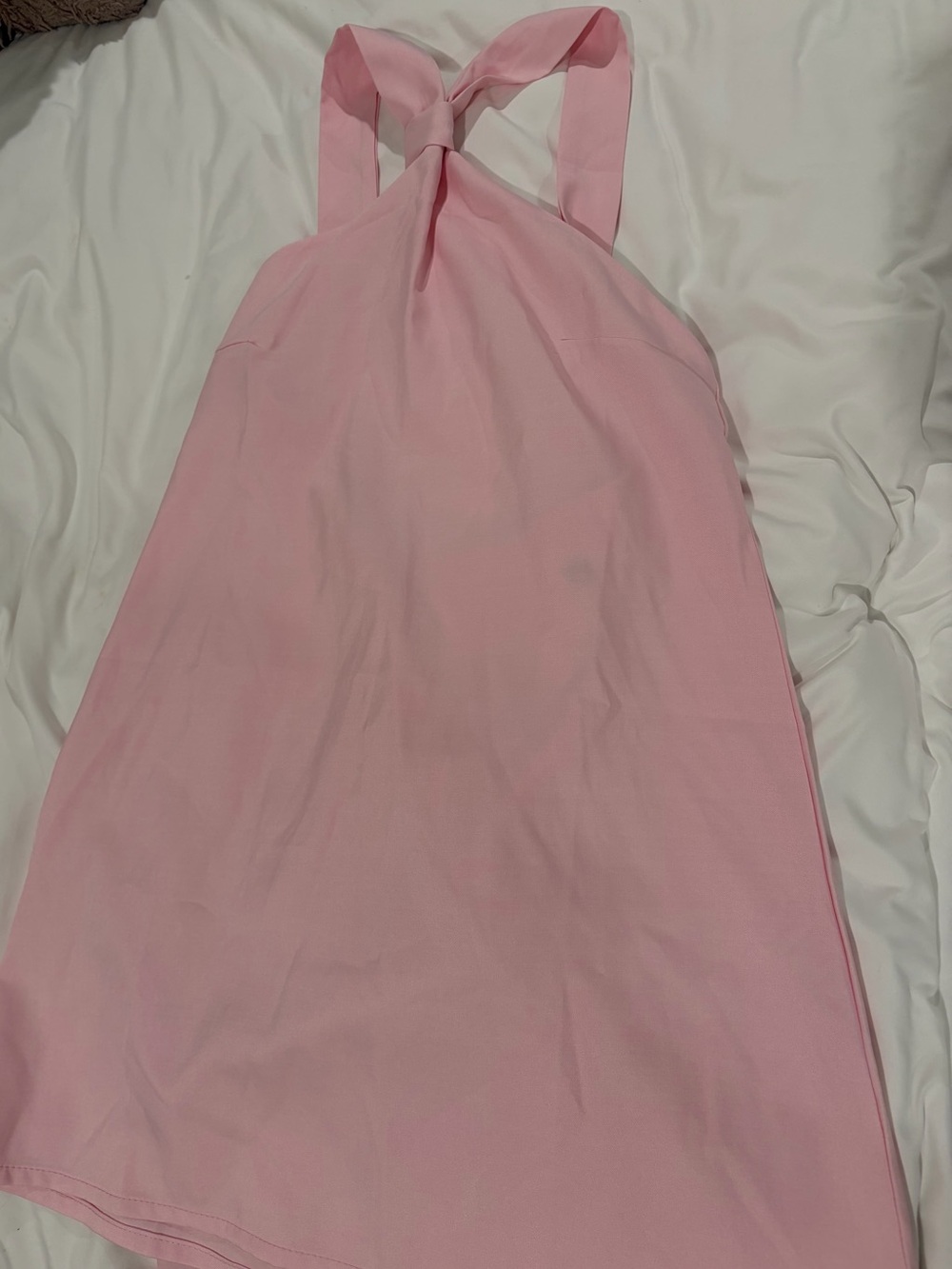Kids Pink Sleeveless One-Piece Dress